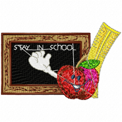 School Embroidery Design 3 School Embroidery Design 3